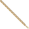 Sterling Silver Cubic Zirconia Bracelet - 925 Sterling Silver CZ set and Patterened Belcher Bracelet - by Hearts Forever Jewellers