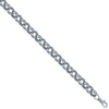 Sterling Silver Cubic Zirconia Bracelet - 925 Sterling Silver CZ set and Patterened Belcher Bracelet - by Hearts Forever Jewellers