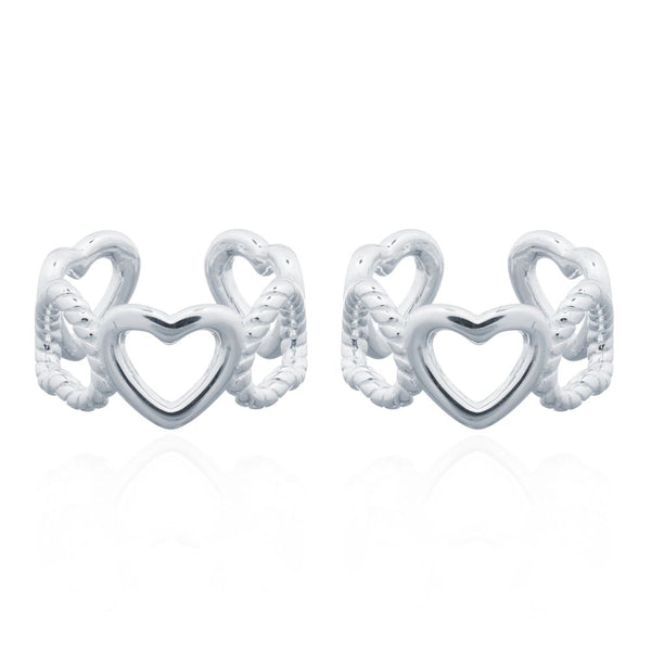 Sterling Silver Jewellery - 925 Silver Ear Cuff - by Hearts Forever Jewellers