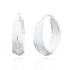 Sterling Silver Ring - 925 Silver Huggie Hoop Earrings - by Hearts Forever Jewellers