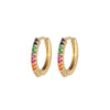 Sterling Silver Cubic Zirconia Ring - 925 Silver 14ct Gold Plated CZ Set Earrings - by Hearts Forever Jewellers