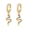 Sterling Silver Cubic Zirconia Ring - 925 Silver 14ct Gold Plated CZ Set Earrings - by Hearts Forever Jewellers