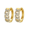 Sterling Silver Cubic Zirconia Ring - 925 Silver 14ct Gold Plated CZ Set Earrings - by Hearts Forever Jewellers