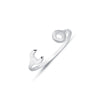 Sterling Silver Bracelet - 925 Sterling Silver Solid Spanner Baby / Childrens Bangle - by Hearts Forever Jewellers