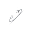 Sterling Silver Bracelet - 925 Sterling Silver Boxing Glove Baby / Childrens Bangle - by Hearts Forever Jewellers