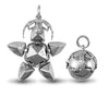 Sterling Silver Necklace - 925 Sterling Silver Masonic Ball - by Hearts Forever Jewellers