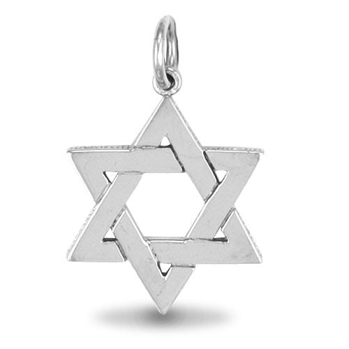 Sterling Silver Necklace - 925 Silver Star Of David - by Hearts Forever Jewellers