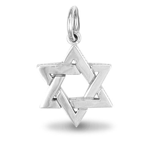 Sterling Silver Necklace - 925 Silver Star Of David - by Hearts Forever Jewellers