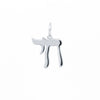 Sterling Silver Necklace - 925 Sterling Silver Polished Chai Pendant - by Hearts Forever Jewellers