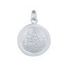 Sterling Silver Necklace - 925 Silver St Christopher Medal 16mm - by Hearts Forever Jewellers