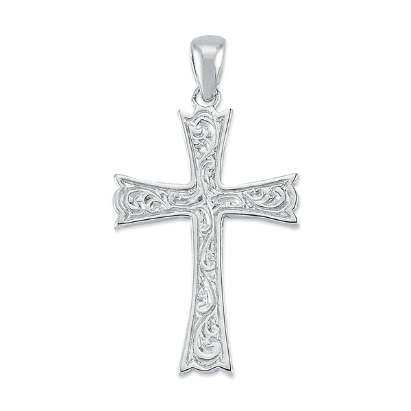 Sterling Silver Necklace - 925 Silver Armeanian Style Cross - by Hearts Forever Jewellers