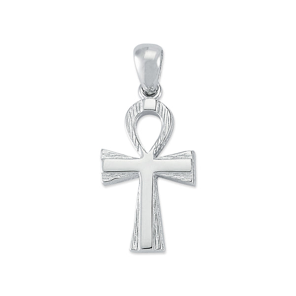 Sterling Silver Necklace - 925 Silver Anc Cross - by Hearts Forever Jewellers