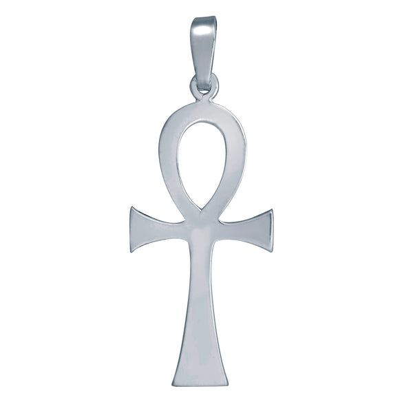 Sterling Silver Necklace - 925 Silver Stamped Anc Cross - by Hearts Forever Jewellers