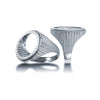 925 Silver Full Sovereign Ring