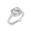 925 Silver CZ RBC Ring