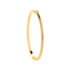 Bracelet - Y/G Snake Style Ladies Bangle - by Hearts Forever Jewellers