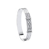 Bracelet - W/G D/C Expandable Baby Bangle - by Hearts Forever Jewellers