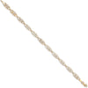 Bracelet - Y/G Celtic Link Ladies Bracelet - by Hearts Forever Jewellers