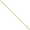 Cubic Zirconia Bracelet - Y/G Cz Entwined Links Bracelet - by Hearts Forever Jewellers