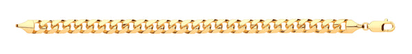 Necklace - Y/G Miami Link 8.3mm Chain - by Hearts Forever Jewellers