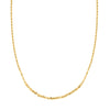 Necklace - Y/G Graduated Loose Rope 18" Necklace - by Hearts Forever Jewellers
