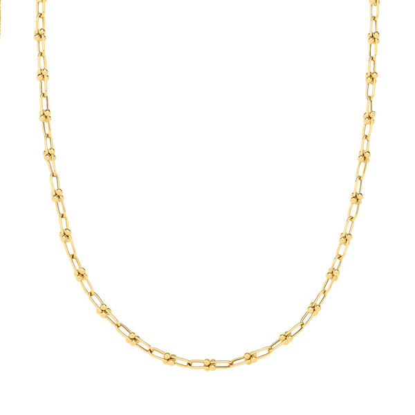 Necklace - Y/G Chains 18" Necklace/Ladies Bracelet - by Hearts Forever Jewellers