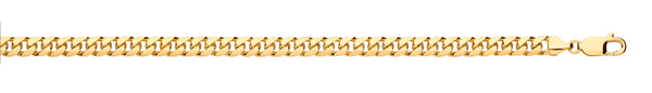 Necklace - Y/G Miami Link 6.5mm Chain - by Hearts Forever Jewellers