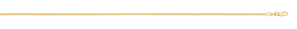 Necklace - Y/G 2.0mm Rolo Chain - by Hearts Forever Jewellers