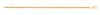 Necklace - 14ct Y/G Hollow Rope 3.3mm Chain - by Hearts Forever Jewellers