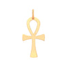 Jewellery - Y/G Ankh Cross - Key of Life - by Hearts Forever Jewellers