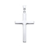 Jewellery - W/G Hollow Cross - by Hearts Forever Jewellers