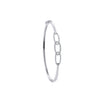 9k Yellow Gold Diamond Necklace - 9ct White Gold 0.20ctw Chain Link Diamond Bangle - by Hearts Forever Jewellers