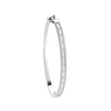 9k Yellow Gold Bracelet - 9ct White Gold 1.00ctw Bangle - by Hearts Forever Jewellers