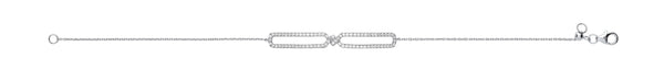 9k Yellow Gold Diamond Bracelet - 9ct White Gold Friendship 0.38ct Diamond Bracelet - by Hearts Forever Jewellers