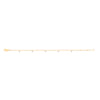 9k Yellow Gold Diamond Bracelet - 9ct Yellow Gold Rub-Over 0.10ctw Diamond Bracelet - by Hearts Forever Jewellers
