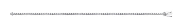 18k Yellow Gold Bracelet - 18ct illusion Set 0.75ct tennis bracelet - by Hearts Forever Jewellers