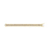 9k Yellow Gold Diamond Bracelet - 9ct Y/G Fancy Link 0.21ctw Diamonds Child Bracelet - by Hearts Forever Jewellers