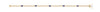 9k Yellow Gold Diamond, Sapphire Bracelet - 9ct Yellow Gold bracelet 0.40ct Diamond 1.15ct Sapphire - by Hearts Forever Jewellers