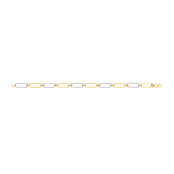 9k Yellow Gold Bracelet - 9ct Yellow Gold 0.50ctw Bracelet - by Hearts Forever Jewellers