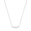 9k Yellow Gold Necklace - 9ct White Gold 0.24ctw (Chain 17") - by Hearts Forever Jewellers