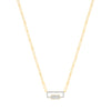 9k Yellow Gold Necklace - 9ct Yellow Gold 0.22ctw (Chain 17") - by Hearts Forever Jewellers