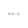 18k Yellow Gold Diamond Ring - 18ct White Gold 0.70ct Claw Set Diamond Stud Earrings - by Hearts Forever Jewellers