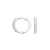 9k Yellow Gold Diamond Ring - 9ct White Gold 0.25ct Diamond Earrings - by Hearts Forever Jewellers