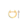 9k Yellow Gold Diamond Ring - 9ct Yellow Gold 0.10ct Diamond Earrings - by Hearts Forever Jewellers