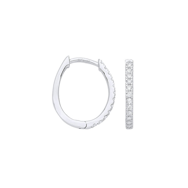 9k Yellow Gold Diamond Ring - 9ct White Gold 0.25ct Diamond Earrings - by Hearts Forever Jewellers