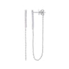 9k Yellow Gold Diamond Ring - 9ct White Gold 0.16ct Diamond Earrings - by Hearts Forever Jewellers