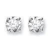 18k Yellow Gold Diamond Ring - 18ct White Gold 1.40 - 1.50ct Claw Set Diamond Stud Earrings - by Hearts Forever Jewellers