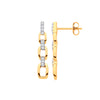 9k Yellow Gold Ring - 9ct Yellow Gold 0.20ct Drop Earrings - by Hearts Forever Jewellers