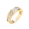 18k Yellow Gold Diamond Ring - 18ct Yellow Gold 1.00ctw Diamond Eternity Ring - by Hearts Forever Jewellers