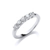 Platinum Diamond Ring - Platinum 0.50ct Diamond Ring - by Hearts Forever Jewellers